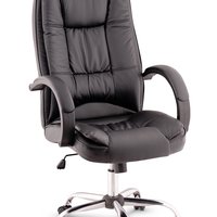 Cadeira Presidente Escritório Giratória Office Preta C300