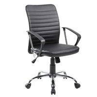 Cadeira Presidente Escritório Giratória Fox C161W - Preto