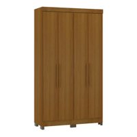 Guarda Roupa Eucamoveis Genova 4 Portas 2 Gavetas - FREIJO