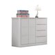Guarda Roupa e Comoda Infantil Eloa 5 portas 8 Gavetas Phoenix Baby