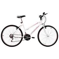 Bicicleta Feminina Aro 24 18V Dalia Cor Branca