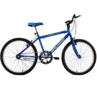 Bicicleta Aro 24 Passeio Stroll Freio V-Brake cor Azul
