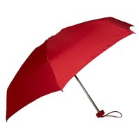 Mini Sombrinha 91cm Vermelha Guarda Chuva de Bolsa Manual Alumínio Fazzoletti