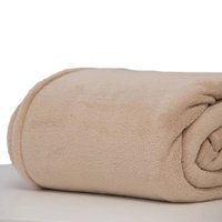 Cobertor Casal Scavone Microfibra Caqui