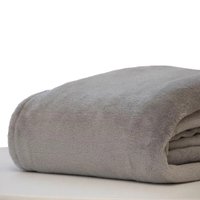 Cobertor Casal Scavone Microfibra Cinza