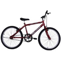 Bicicleta Aro 24 Sport Cor Vermelha