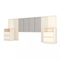 Cabeceira Henn Casal Grecia Com Mesa De Cabeceira Embutida - D610-530