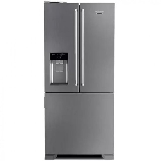 Refrigerador Brastemp Gourmand Frost Free Inox 515L BRH86ARBNA