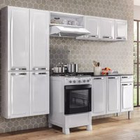 Cozinha Compacta Itatiaia Rose com Balcão 105