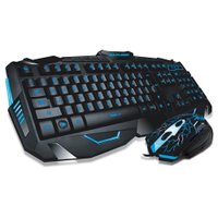 Teclado e Mouse Gamer Multilaser Multimidia