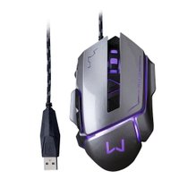 Mouse Gamer Multilaser Warrior Ivor 3200dpi 7 Botões Mo262