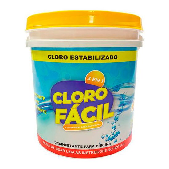 Balde Cloro Purificador Fácil 3 Em 1 10kg Ultraclor