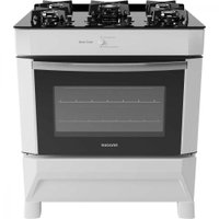 Fogão de Piso Best Cook  5 Queimadores Mesa de Vidro Suggar FGV501