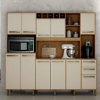 Armário de Cozinha Petra 11 Portas e 2 Gavetas Valdemóveis