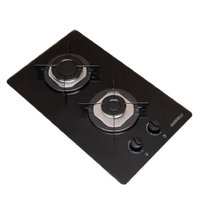 Cooktop Flange Inox 2 Bocas Mesa de Vidro Nardelli