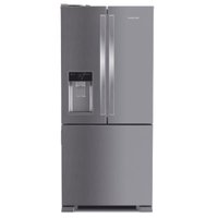 Geladeira Brastemp Frost Free French Door Água e Gelo na Porta 515 litros cor Inox - BRH85AK