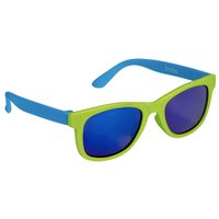 Óculos de Sol Para Bebê Buba Verde e Azul Proteção UVA UVB Flexível Lenço Microfibra