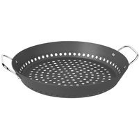 Grelha Tramontina Churrasco 30cm Alumínio Revestimento Anodizado Grafite Legumes