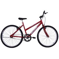 Bicicleta Feminina Aro 26 Life Cor Vermelha