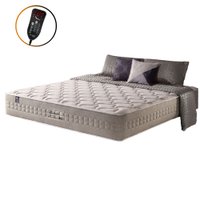 Colchão King Phoenix Molas Ensacadas Magnético Massageador e Quântico 193x203x34cm Bege