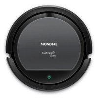 Robô Aspirador de Pó Fast Clean Easy Mondial RB-08 Preto Bivolt