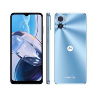 Smartphone Motorola E22 128GB Azul Mediatek G37 4GB RAM 6.5 Polegadas Câmera Dupla e Selfie 5mp Dual Chip