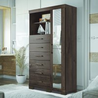 Comoda Santos Andira Maraba 1 Porta 6 Gavetas 309666EP