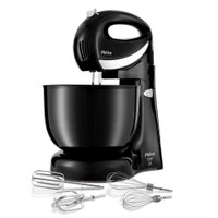 Batedeira Philco Paris Duo Mixer Turbo 4L 500W Preto