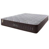 Colchão King com Molas Ensacadas Orlando 193x203x30cm Marrom, King Size
