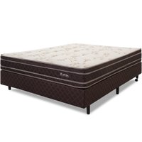 Cama Box Colchão Casal 100 Espuma Dupla Face Antialérgico 138x188x56cm BF Colchões
