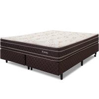 Cama Box Colchão Queen 100 Espuma Dupla Face Antialérgico 158x198x56cm - BF Colchões