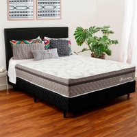 Cama Box Colchão Queen Mola Verticoil Ortopédico Premium 158x198x62cm BF Colchões