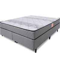 Cama Box Colchão Queen Ortopédico Firme Espuma D33 Antialérgico Certificado BF Colchões