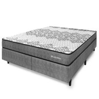 Cama Box Colchão Queen Ortopédico Sleep Extra Firme 158x198x17cm BF Colchões