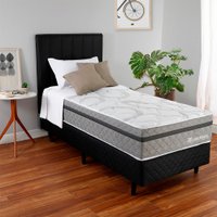 Cama Box Colchão Solteiro Mola Verticoil Ortopédico Premium 88x188x62cm BF Colchões