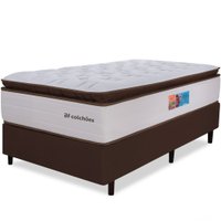 Cama Box Solteiro Sensation Mola Ensacada Premium 88x188 BF Colchões