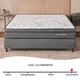 Cama Box Colchão Solteiro Espuma D45 Extra Firme Ortopédico Antialérgico Certificado 88x188x58cm - BF Colchões
