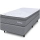 Cama Box Colchão Solteiro Espuma D45 Extra Firme Ortopédico Antialérgico Certificado 88x188x58cm - BF Colchões