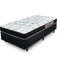 Cama Box Colchão Solteiro Espuma D28 Certificado 78x188x62cm - BF Colchões