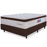Cama Box Queen Sensation Mola Ensacada Premium 158x198 BF Colchões