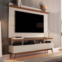 Rack com Painel para TV Até 70 Polegadas Vivare Wood 1.6