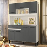 Cozinha Compacta Magazin 7 Portas 1 Gaveta