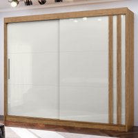 Guarda-Roupa Casal Seul 2 Portas 4 Gavetas