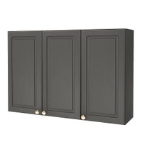 Armário Aéreo Cozinha 120 Cm 3 Portas 2 Prateleiras 6171.1