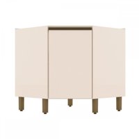 Armário de Cozinha para Canto Oblíquo 1 Porta Connect C67