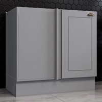 Armário de Cozinha para Canto Americana 1 Porta 100% Mdf