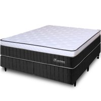 Cama Box King Molas Ensacadas Firme de Pillow Espuma D45 193x203X64 BF Colchões