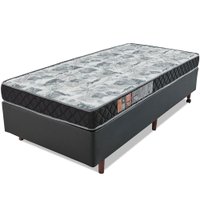 Cama Box Infantil Mais Colchão Espuma D28 88x188x50cm BF Colchões