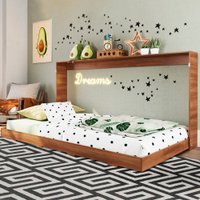 Cama de Solteiro Phoenix Articulável 90 Marrom