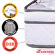 Cama Box Queen Colchão Molas Ensacadas com Pillow e Box Courvin - Branco BF Colchões